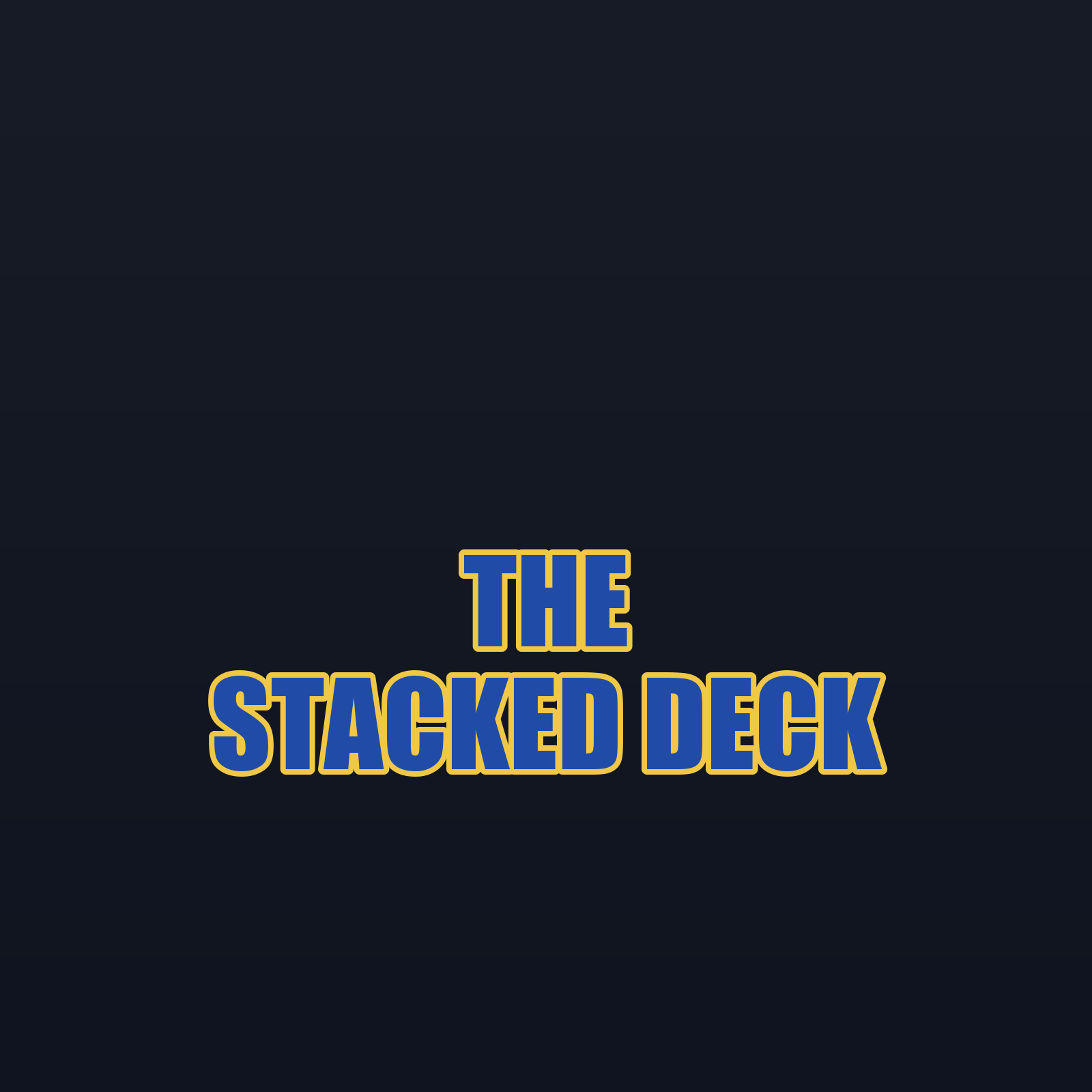 The Stacked Deck animated logo